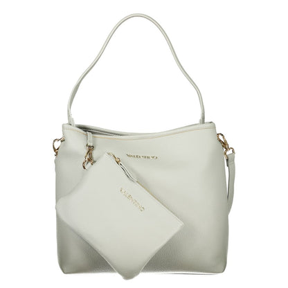 Valentino Gray Polyethylene Handbag