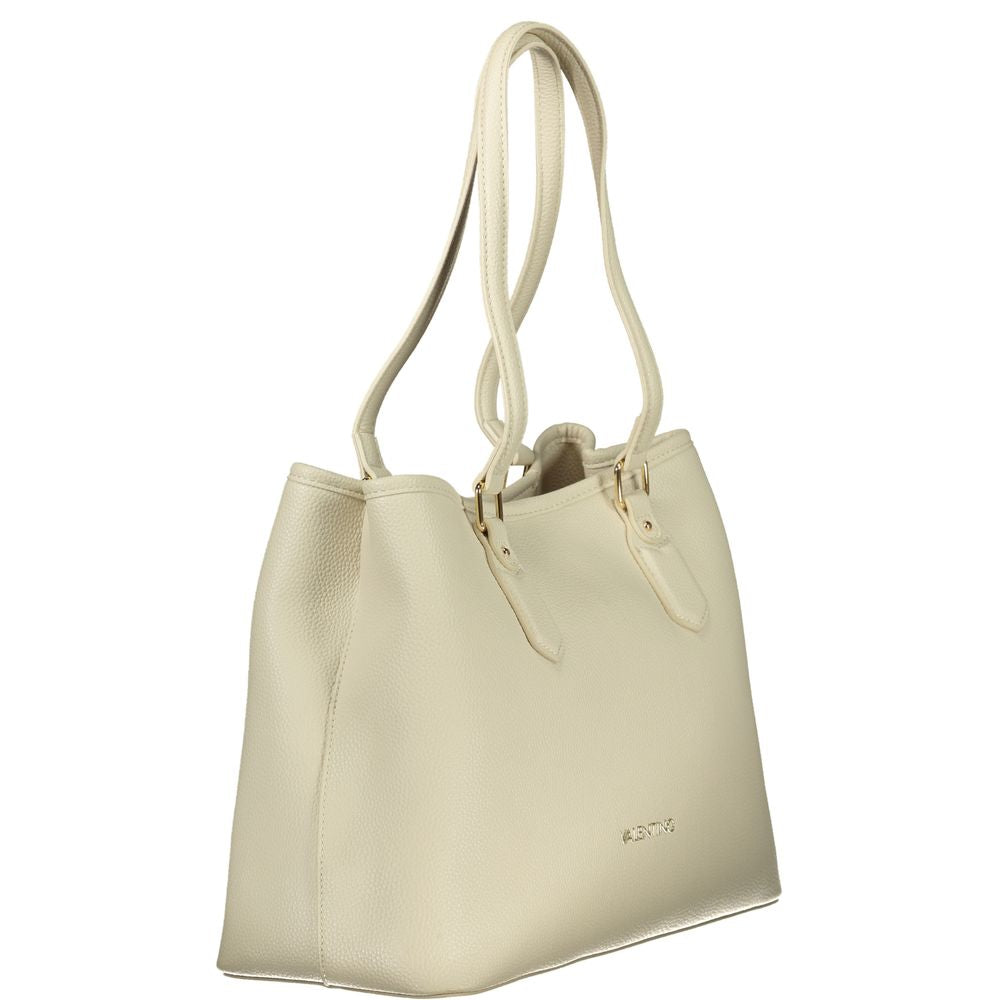 Valentino Beige Polyethylene Handbag