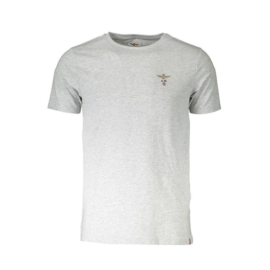 Aeronautica Militare Grigio Cotton Men's T-Shirt