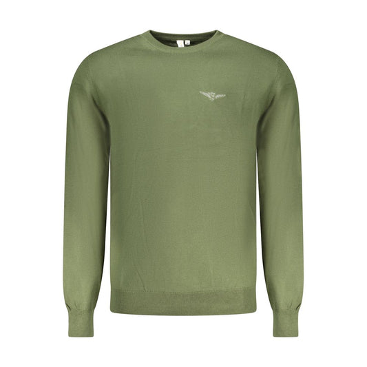 Accademia Militare Verde Cotton Men's Sweater