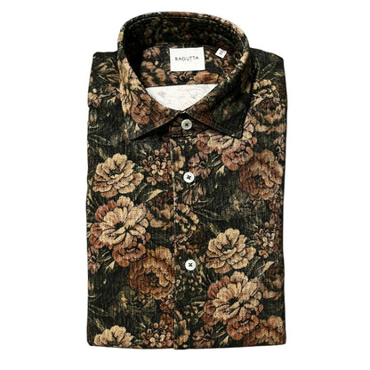 Bagutta Multicolor Cotton Men's Shirt