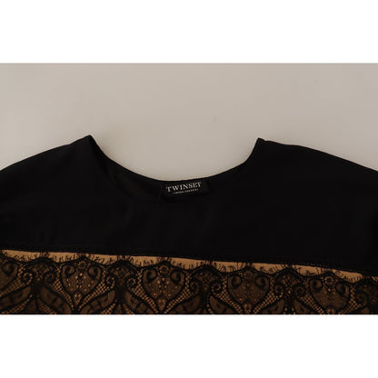 Twinset Multicolor Long Sleeves Round Neck Pullover Sweater