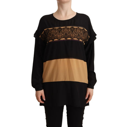 Twinset Multicolor Long Sleeves Round Neck Pullover Sweater