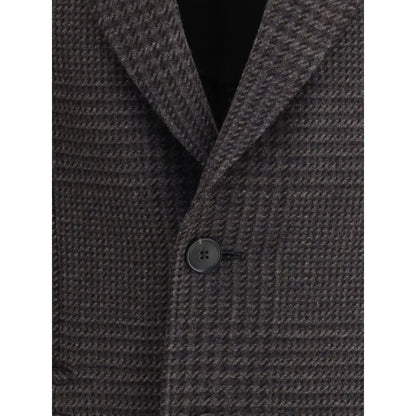 ZEGNA Brown Wool Coat