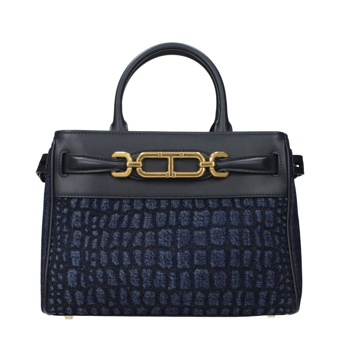 Tom Ford Blue Fabric Handbag