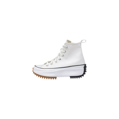 Converse White Fabric Chunky Sneakers