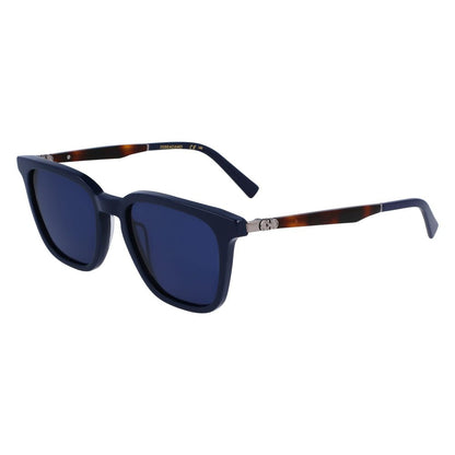 Ferragamo Blue Acetate Sunglasses