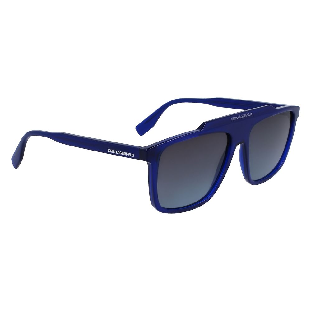 Karl Lagerfeld Blue Injected Sunglasses
