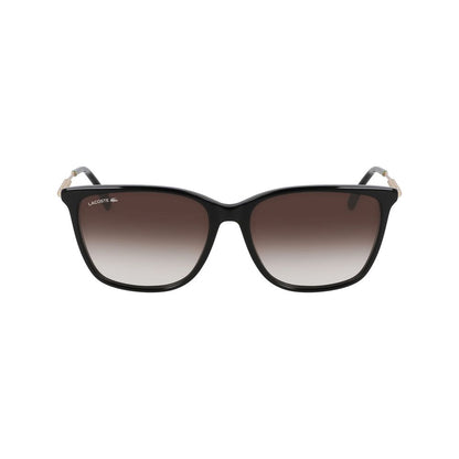 Lacoste Black Acetate Sunglasses