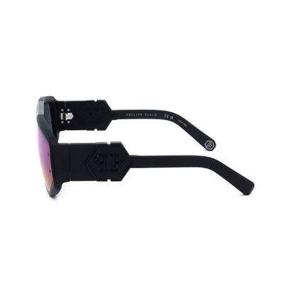 Philipp Plein Black Acetate Sunglasses