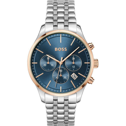 Hugo Boss Gray Stainless Steel Sport Watch