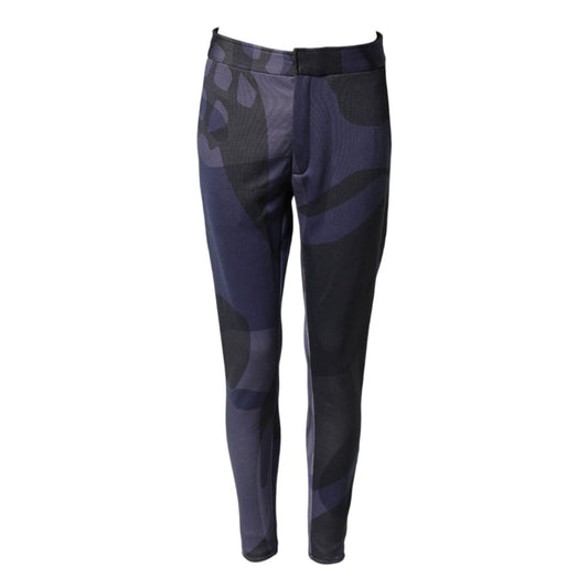 Alexander McQueen Multicolor Patterned Tapered Fit Men Pants