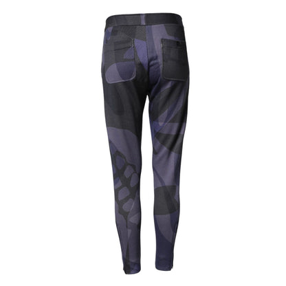 Alexander McQueen Multicolor Patterned Tapered Fit Men Pants
