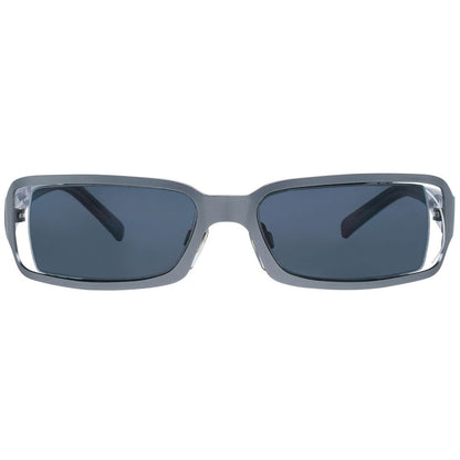 More & More Gray Metal Sunglasses