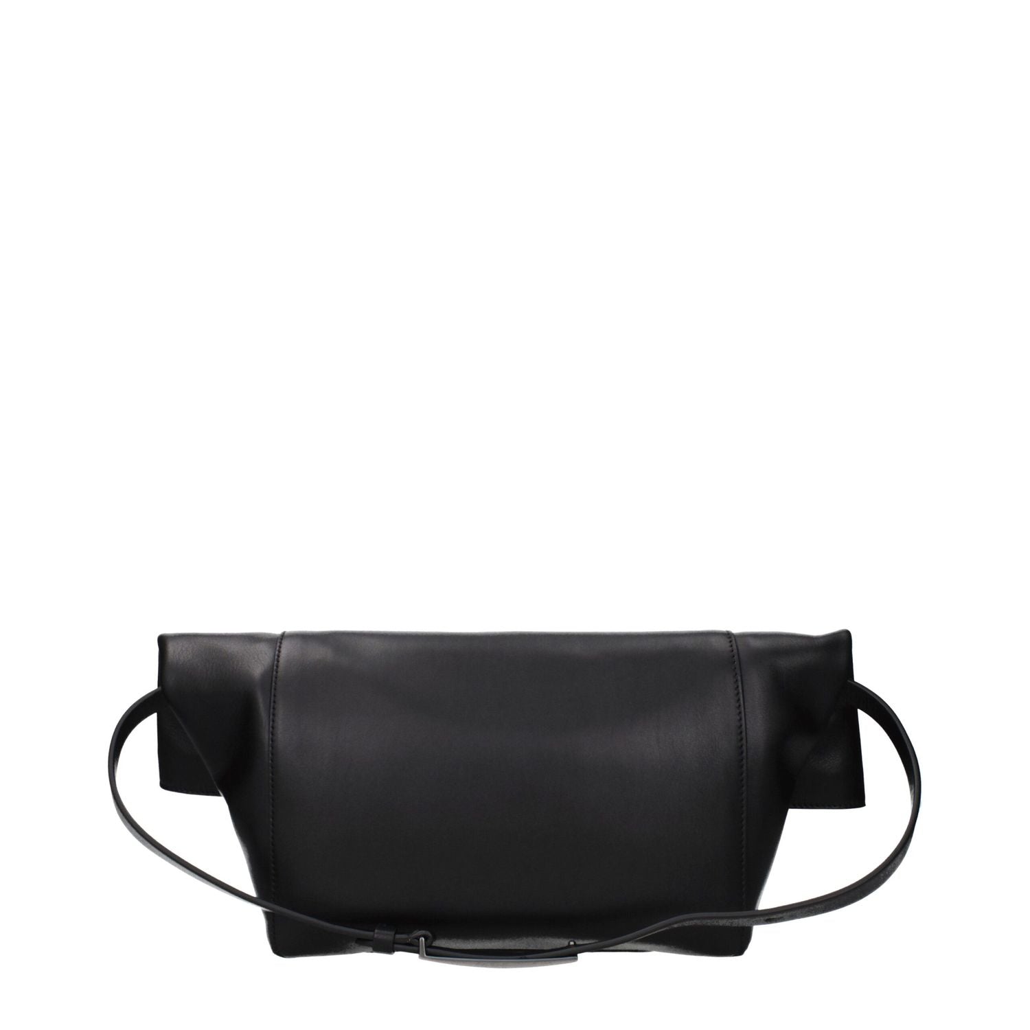 Max Mara Black Leather Shoulder Bag