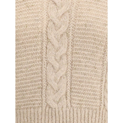 Max Mara Beige Polyamide Sweatshirt