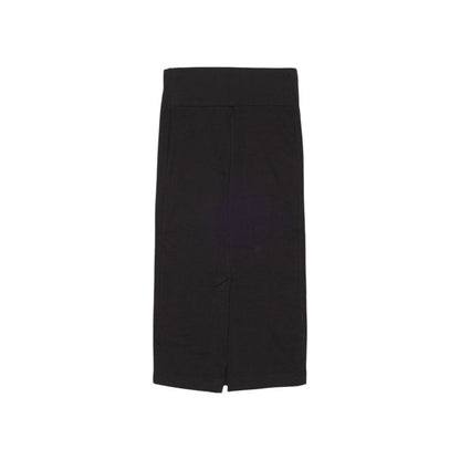 Puma Black Cotton Long Skirt