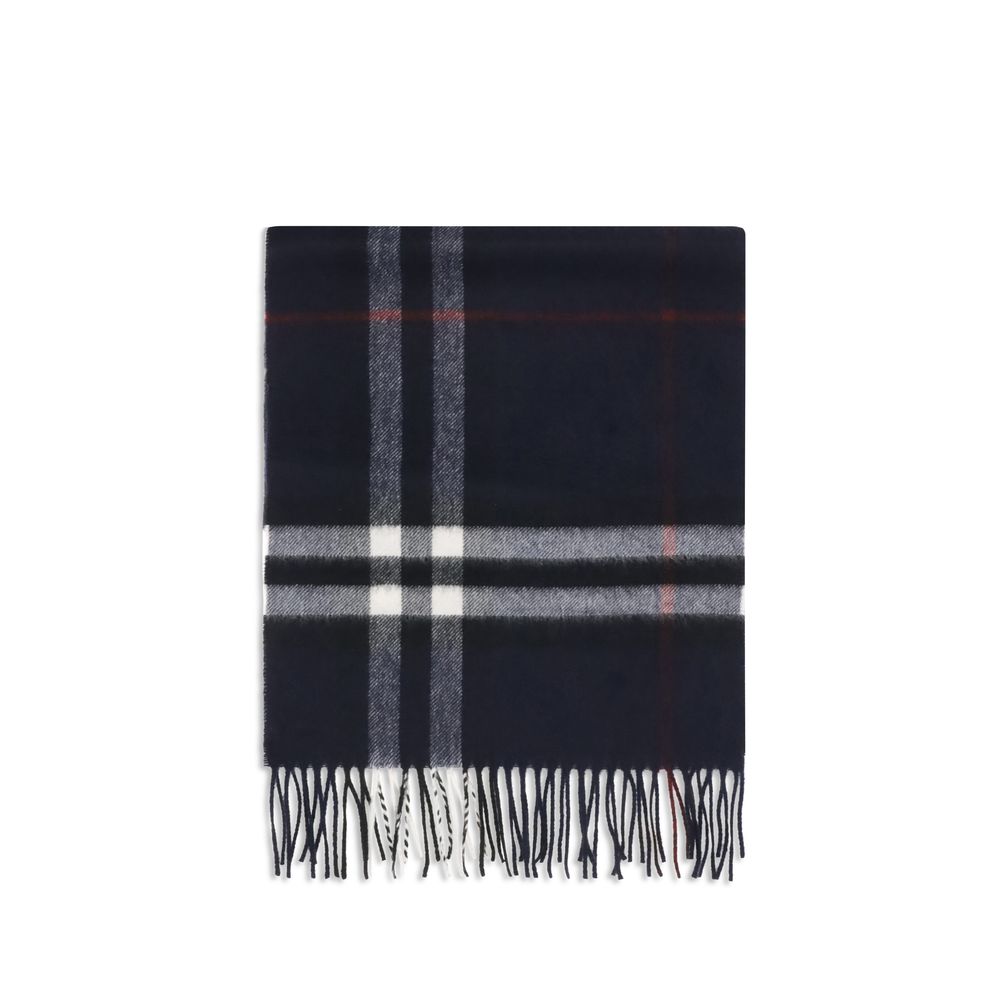 Burberry Blue Cashmere Scarf