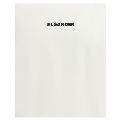 Jil Sander Cream Cotton T-Shirt