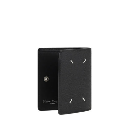 Margiela Black Calf Leather Bos Taurus Wallet