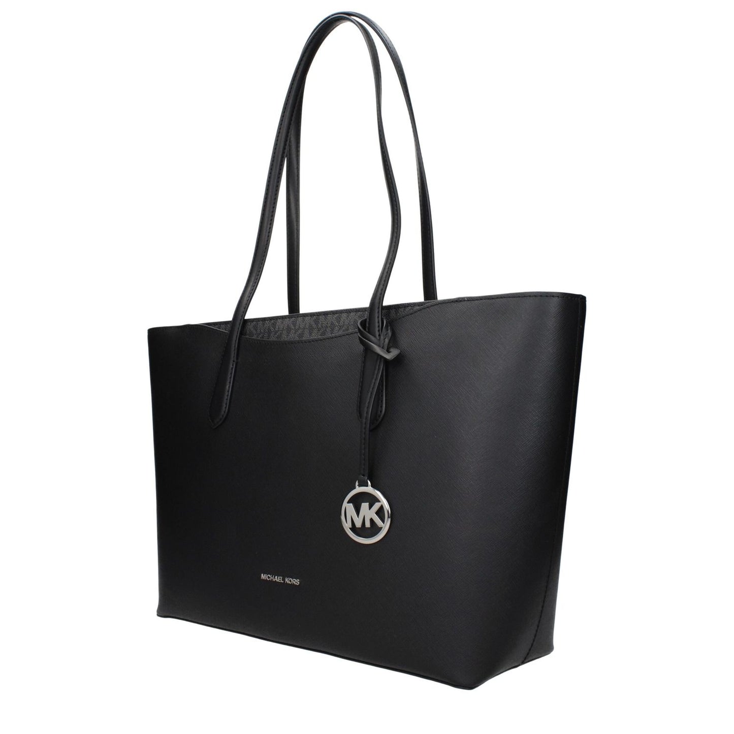Michael Kors Black Fabric Shoulder Bag