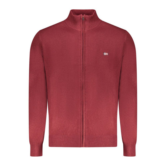 Norway 1963 Rosso Polyamide Men Cardigan