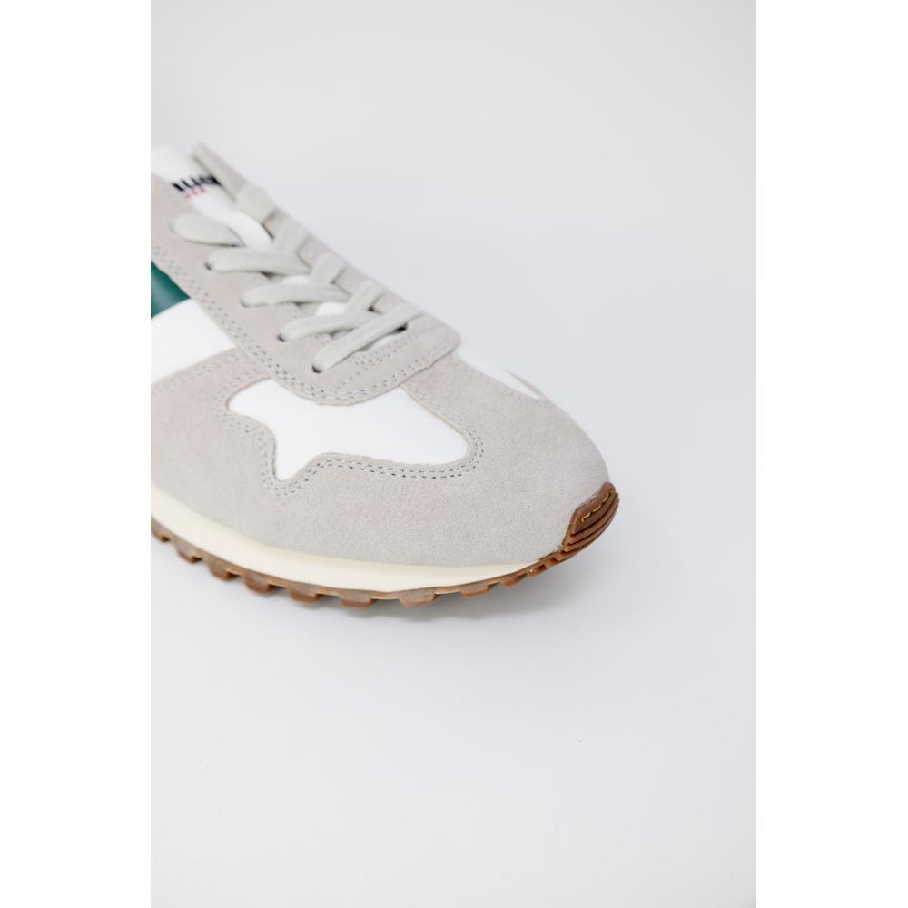 Blauer Gray Leather Athletic Sneakers