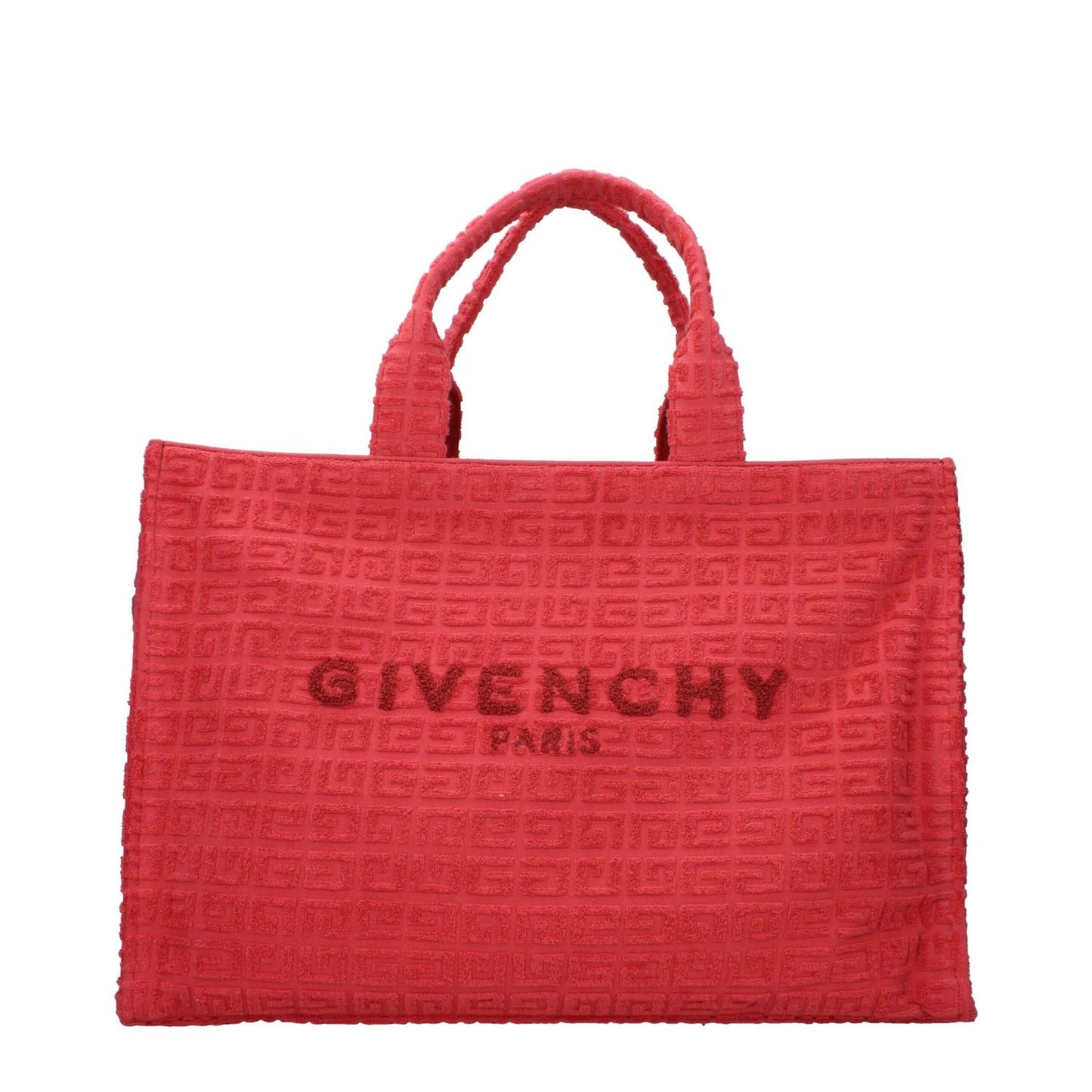 Givenchy Red Fabric Handbag