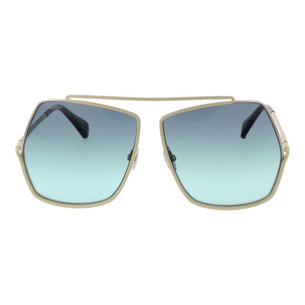 Max Mara Turquoise Metal Sunglasses