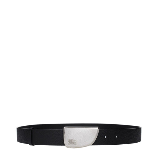 Burberry Black Leather Regular Belt
