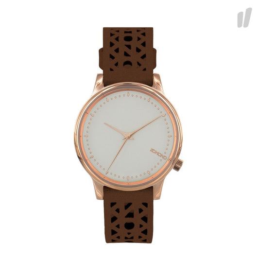 Komono Brown Leather Dress Watch
