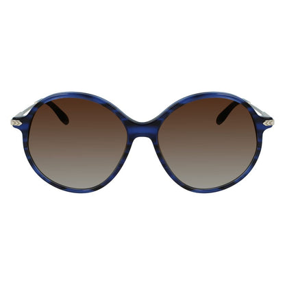 Victoria Beckham Blue Acetate Sunglasses