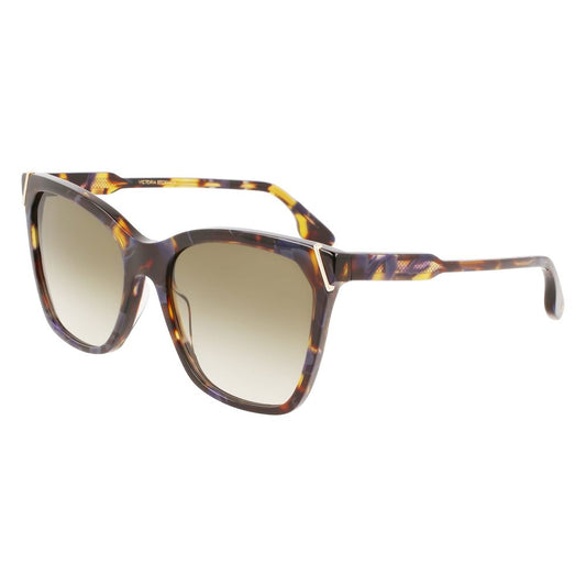 Victoria Beckham Blue Acetate Sunglasses