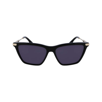 Victoria Beckham Black Acetate Sunglasses