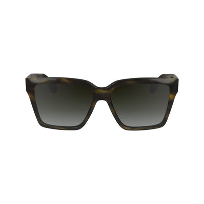 Victoria Beckham Brown Acetate Sunglasses