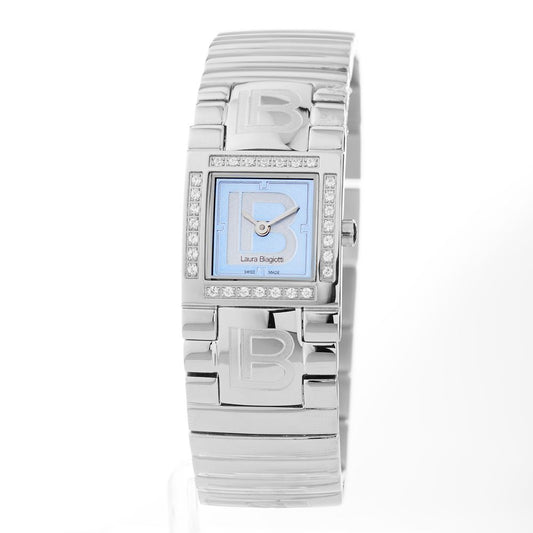 Laura Biagiotti Silver Stainless Steel Dress Watch