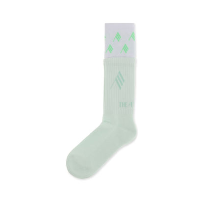 The Attico Bicolor Cotton Socks