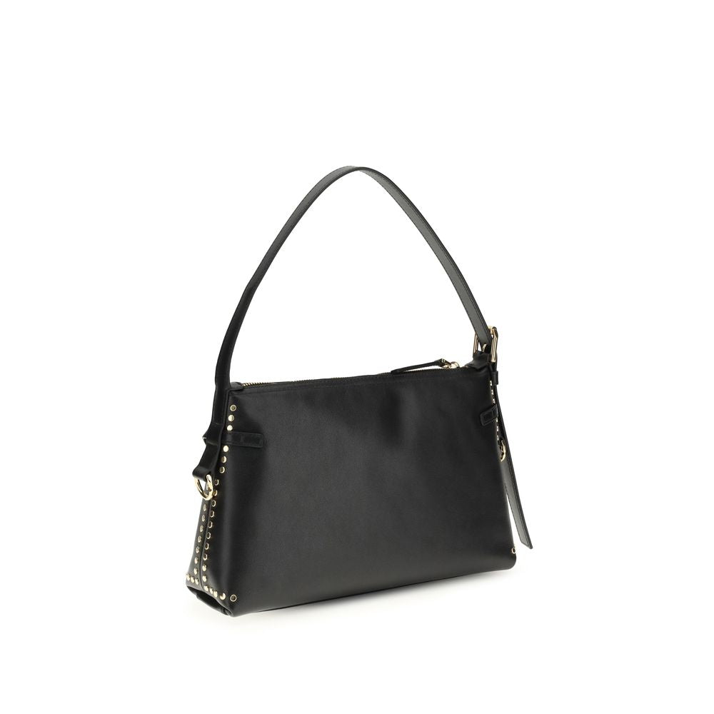 Givenchy Black Calf Leather Bos Taurus Shoulder Bag