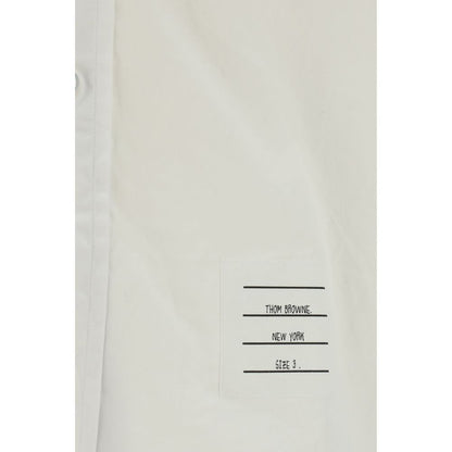Thom Browne White Cotton Shirt