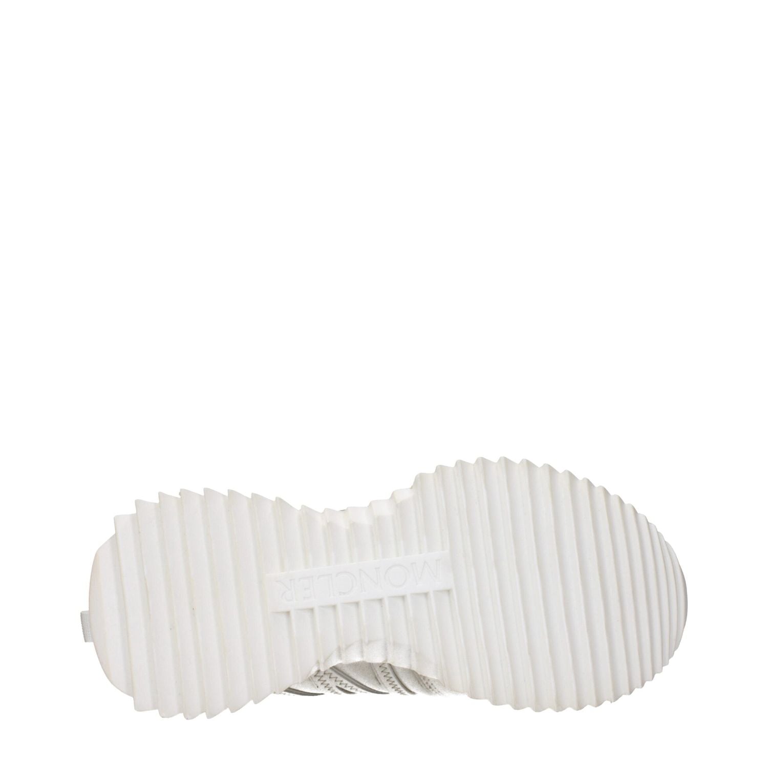 Moncler Beige Leather Low Top Sneakers