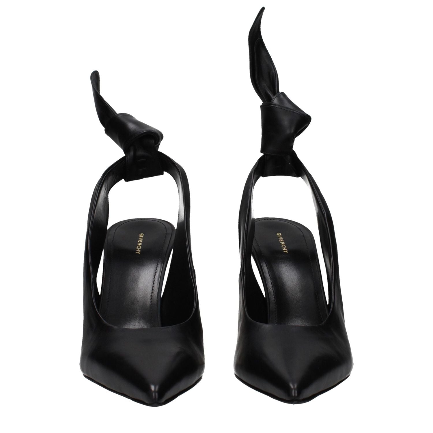 Givenchy Black Leather High Heel Pumps