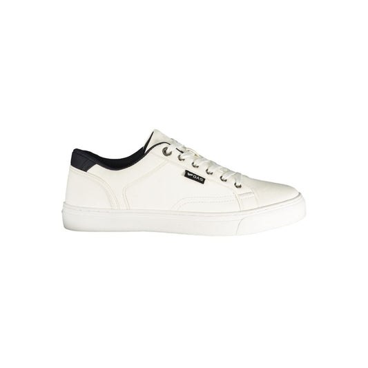 Gas Bianco Polyurethane Men Sneaker