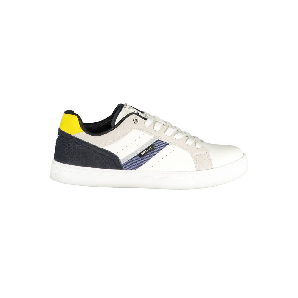 Gas White Polyurethane Men's Sneaker