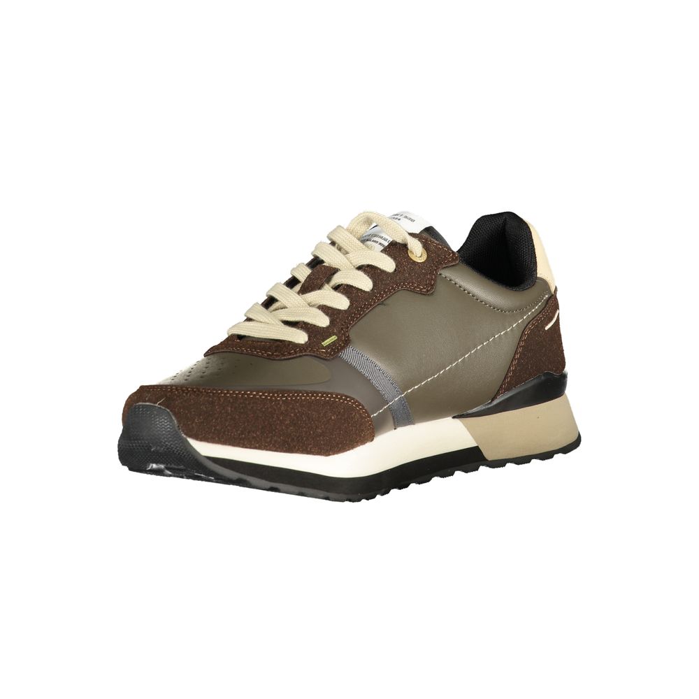 Gas Marrone Poliestere Men Sneaker