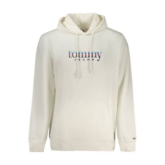 Tommy Hilfiger White Cotton Men's Hoodie