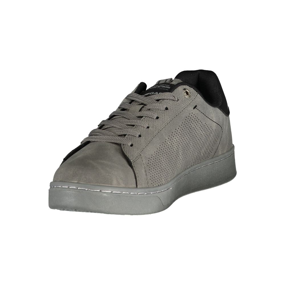Gas Grigio Polyurethane Men Sneaker