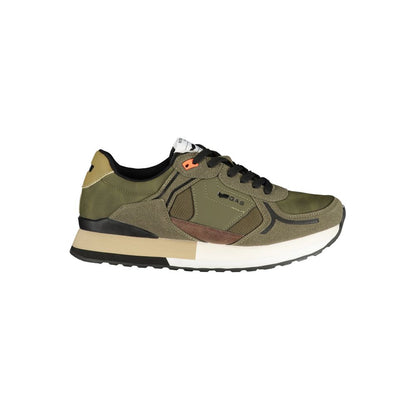Gas Verde Poliestere Men Sneaker