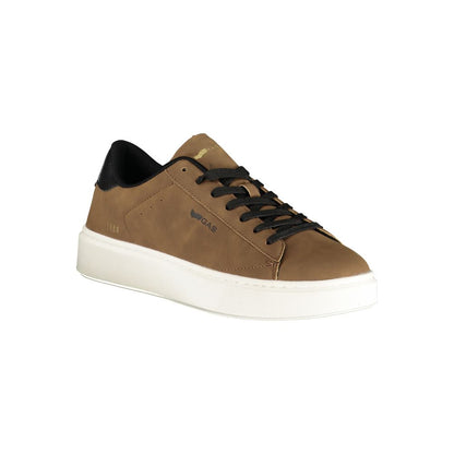 Gas Marrone Polyurethane Men Sneaker