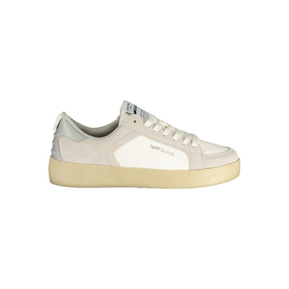 Gas White Polyurethane Women Sneaker