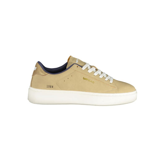 Gas Beige Polyurethane Women Sneaker